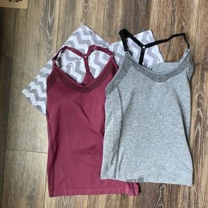 2 nursing tank tops and cover/scarf